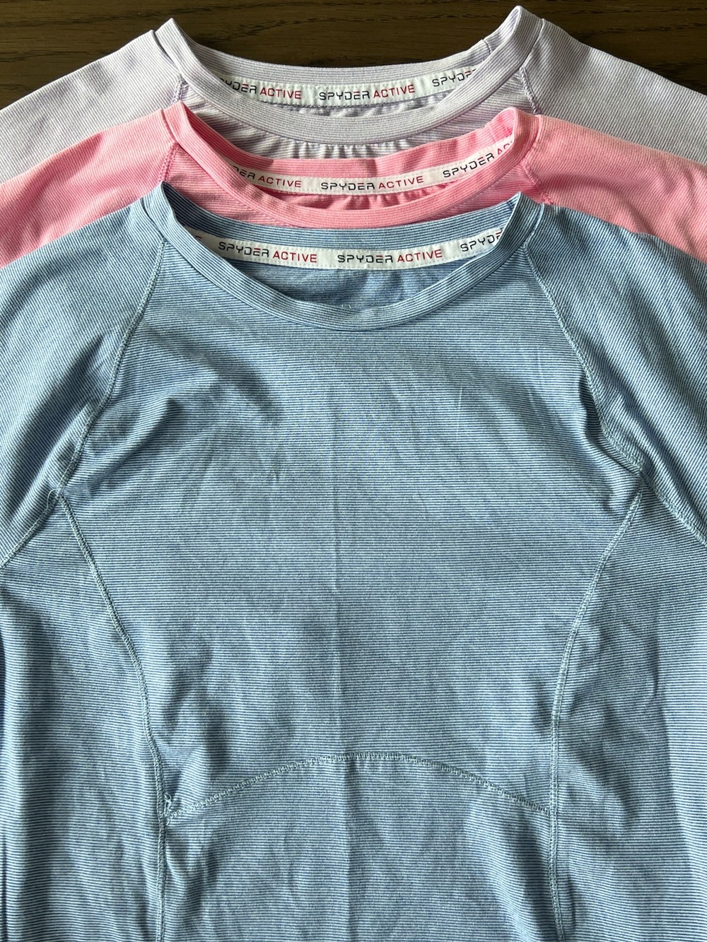 Spyder Bundle 3 Active Long Sleeve Tops XS Thumb Holes - Picture 1 of 15